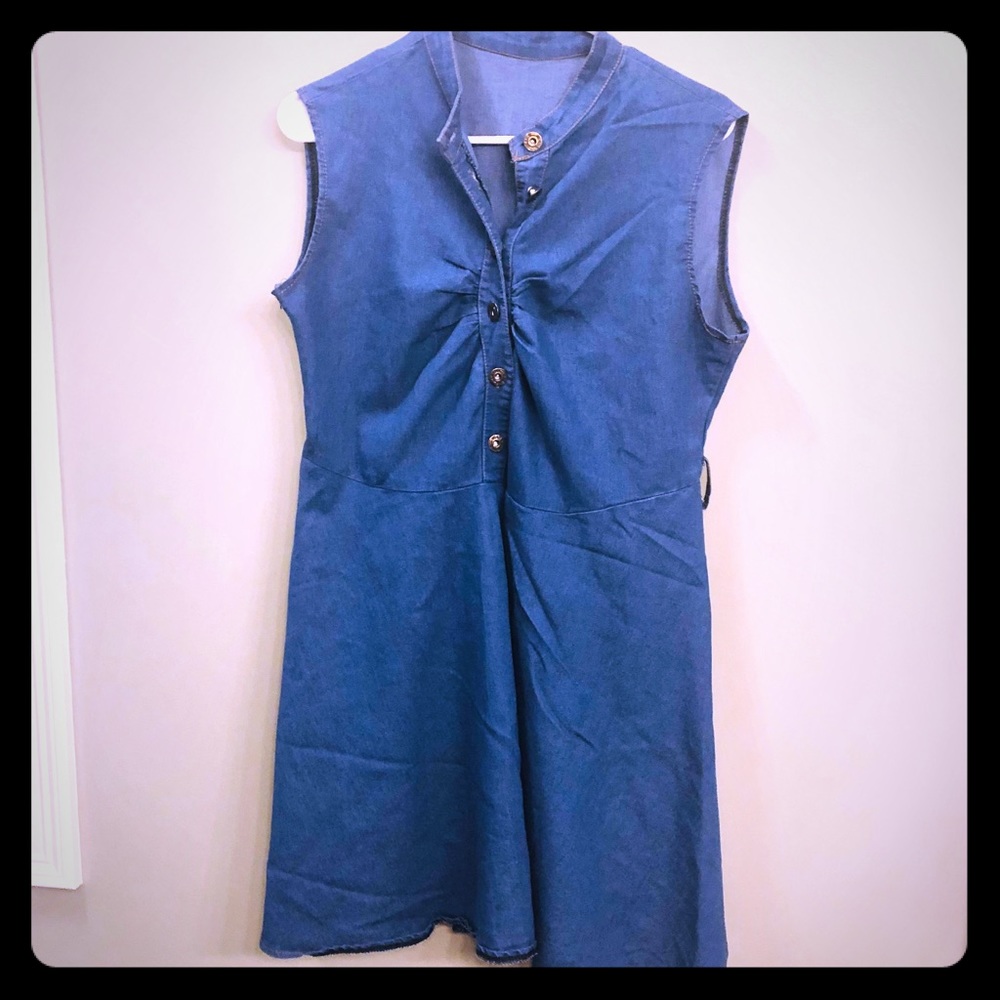 Stretchy Denim Dress